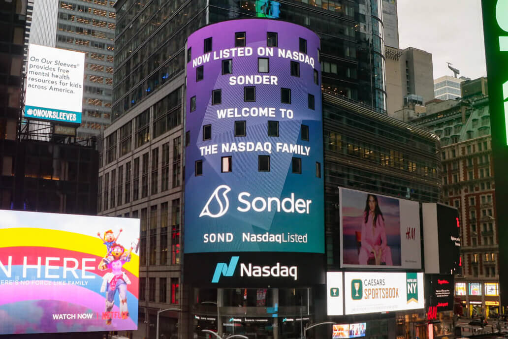 Congrats, Sonder!